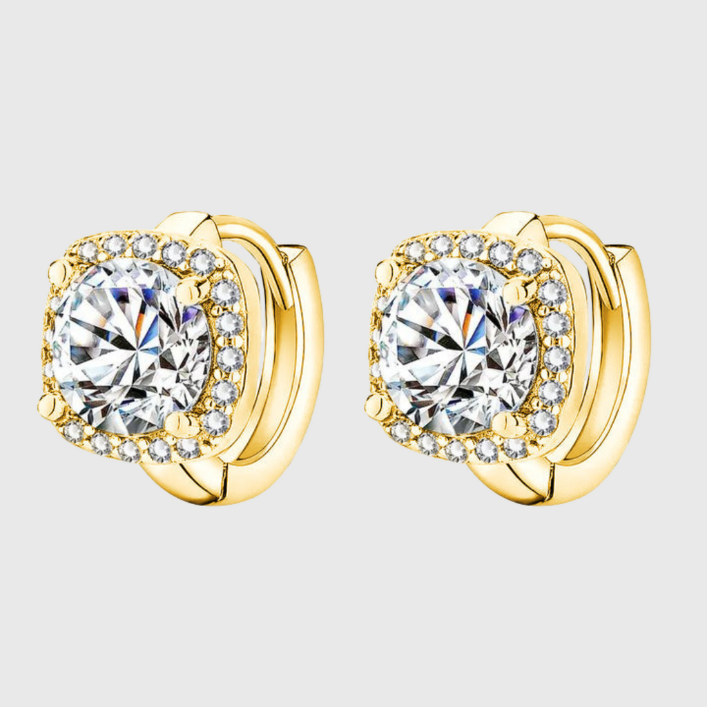 Nadine Quadratische Ohrringe