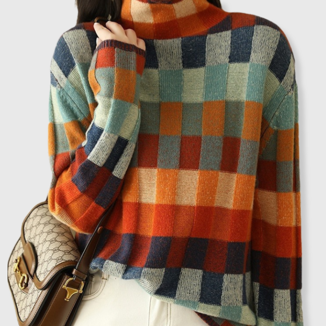 Maddalena | Patchwork-Rollkragen