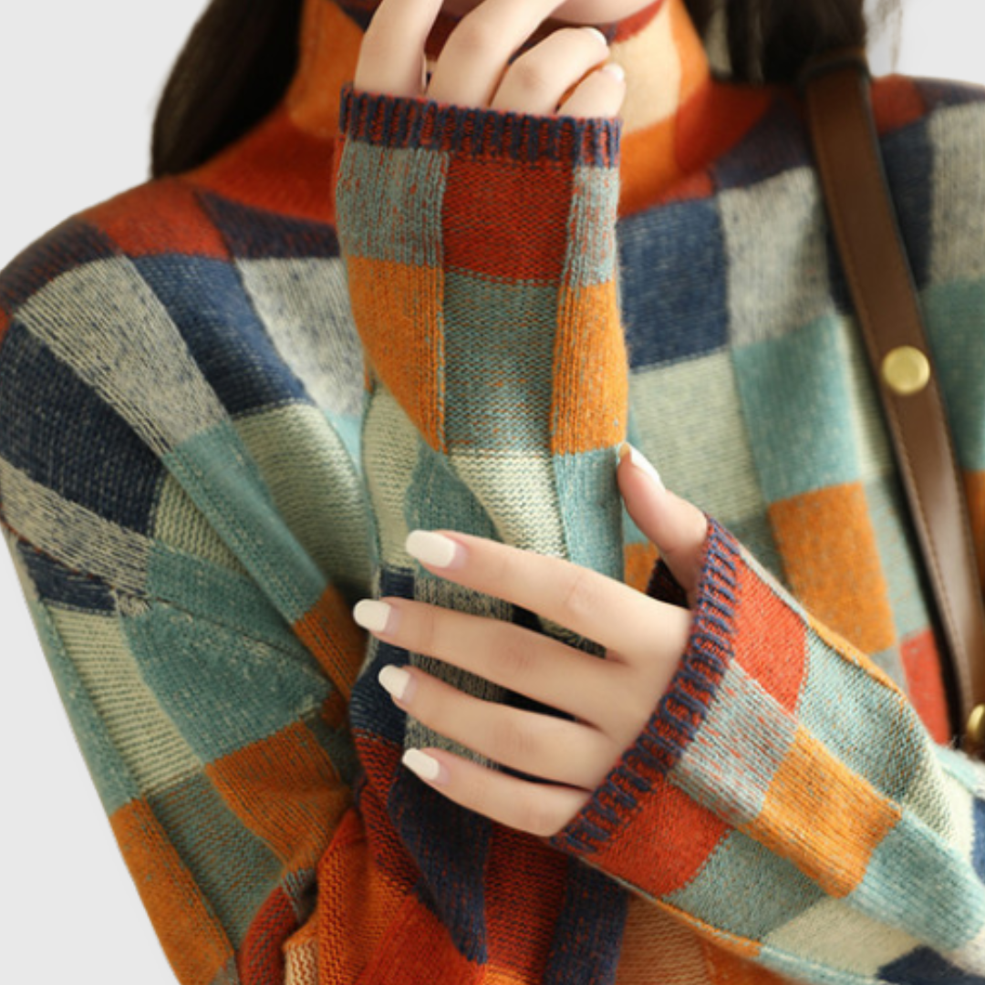 Maddalena | Patchwork-Rollkragen