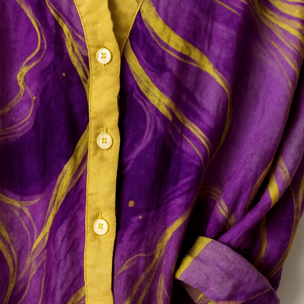 Bonella | Bluse mit Wirbelmuster