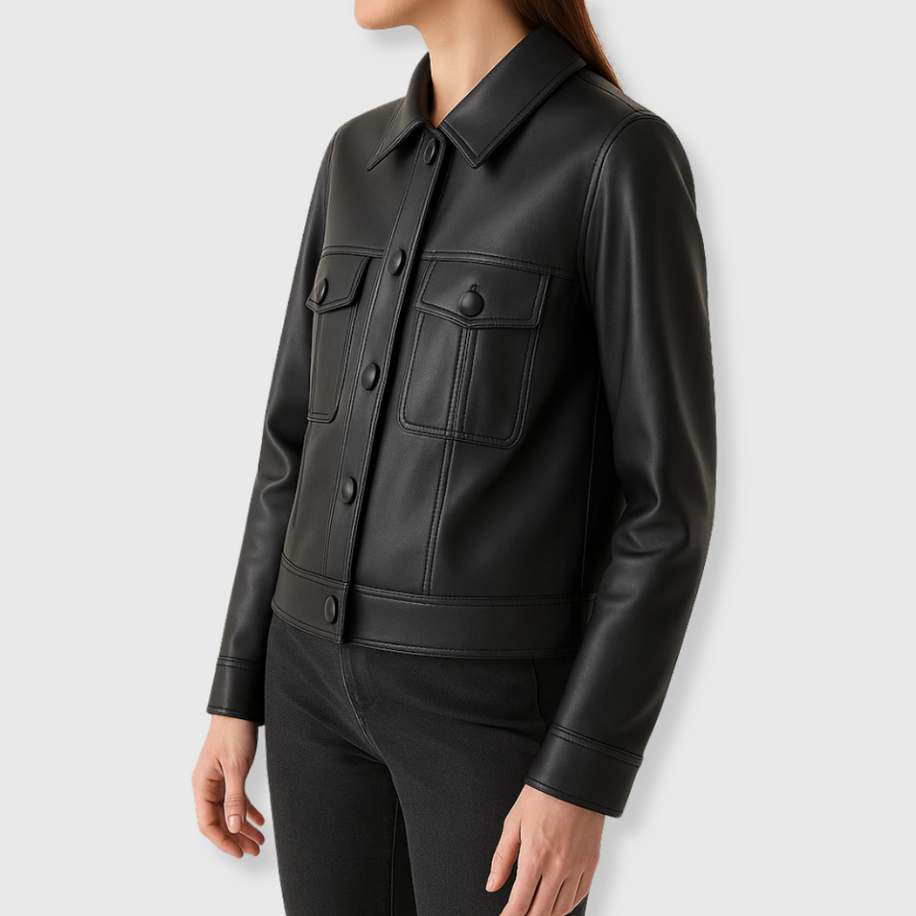 Patrizia | Zeitlose Lederjacke