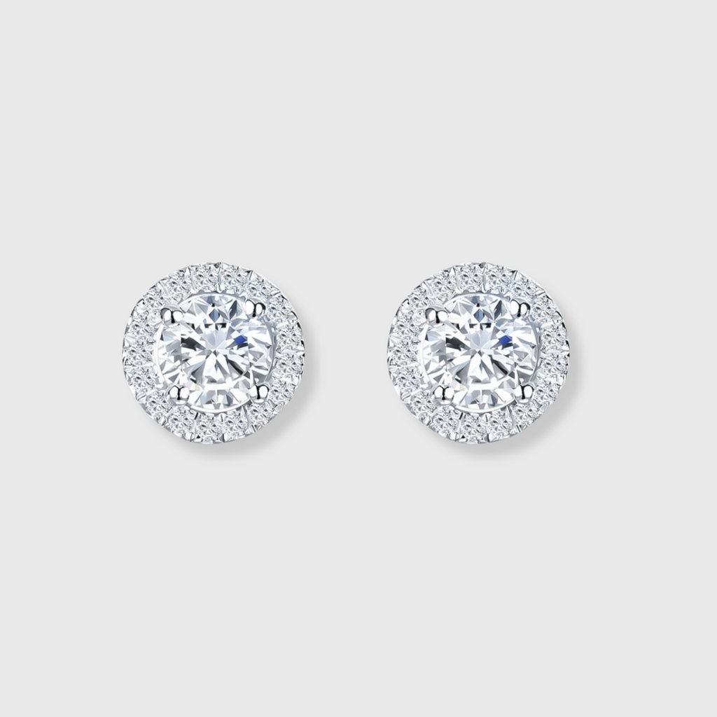 Belle Dame Ohrringe | Weißgold