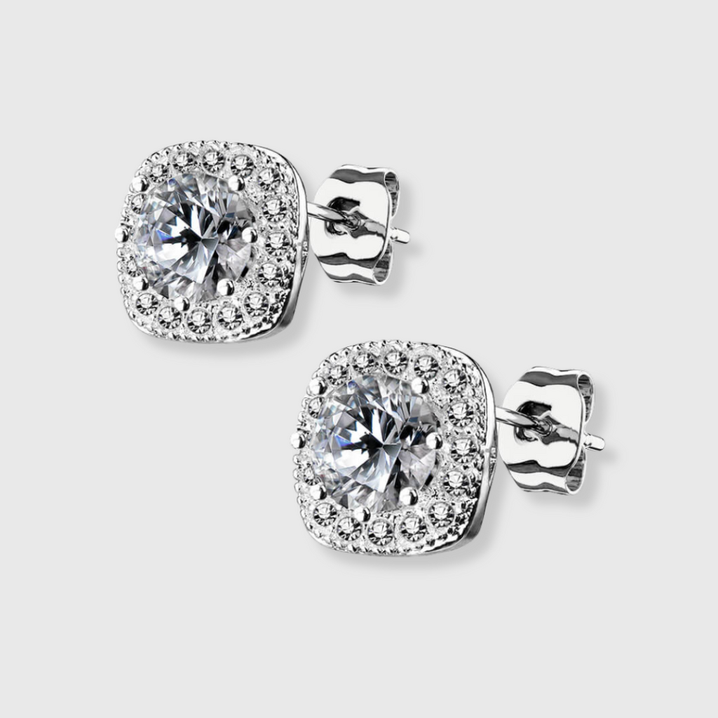 Glennis Ohrringe | Weißgold