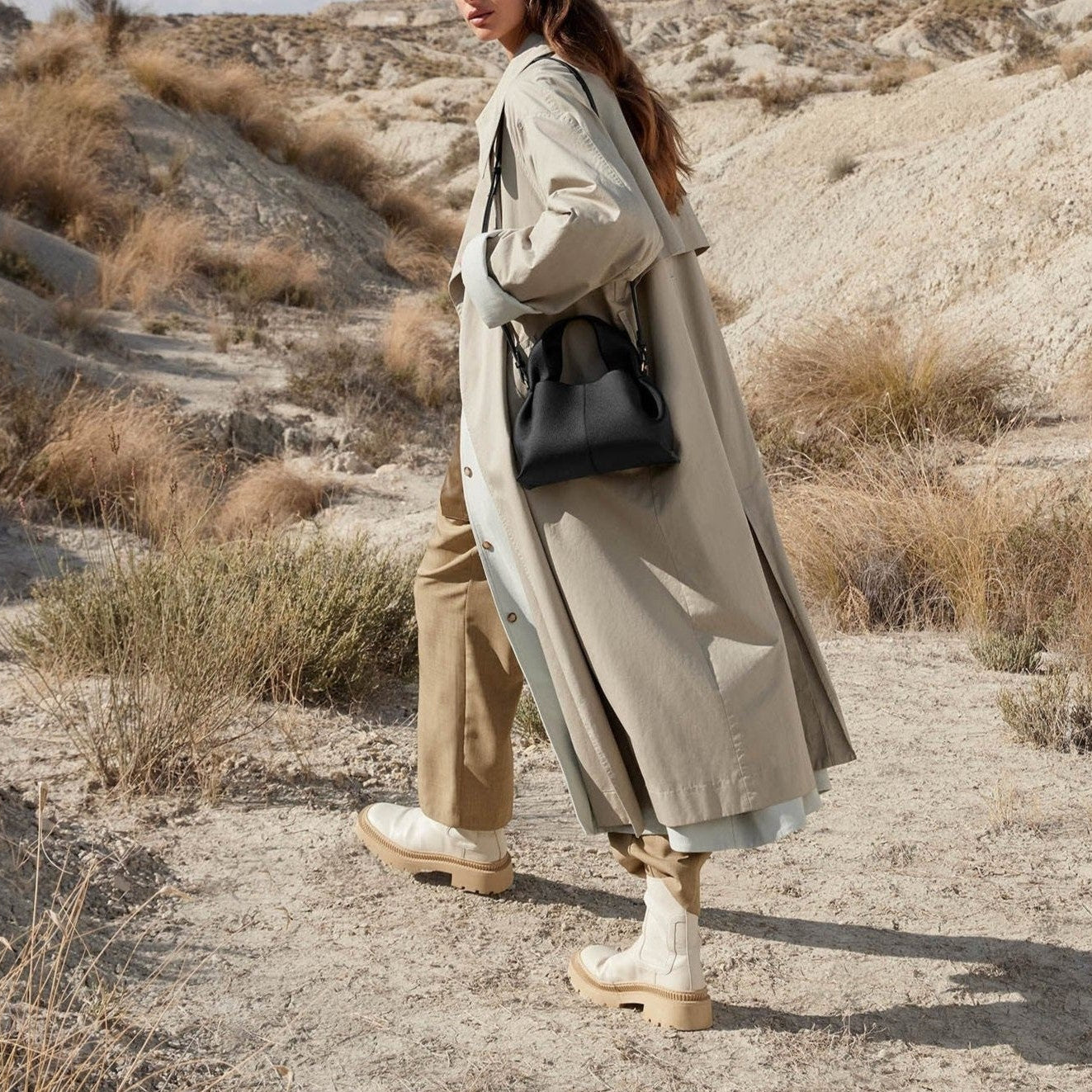 Siena | Kompakte und elegante handgefertigte Clutch