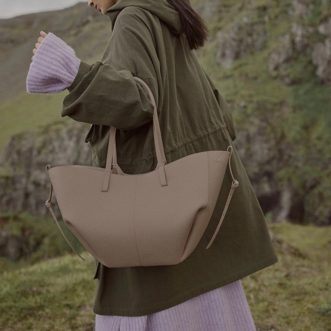 Noa | Elegante handgefertigte Shopper-Tasche