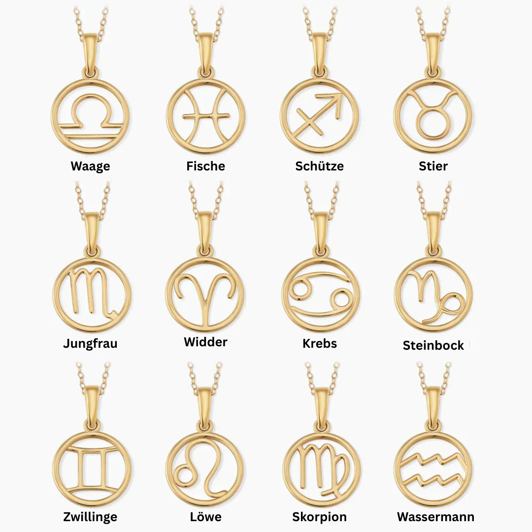 Sternzeichen-Halskette
