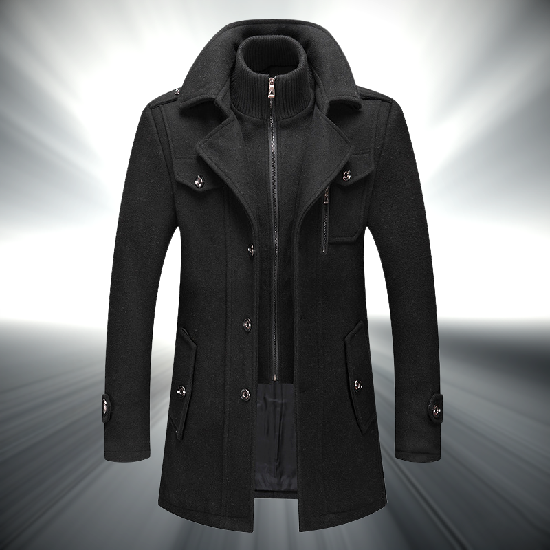 Mancini Cashmere Wool Topcoat