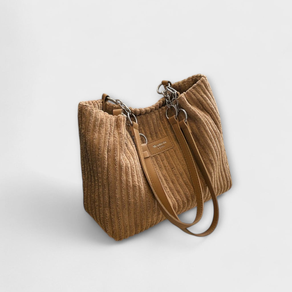 Meiduola | Weiche Cord-Schultertasche