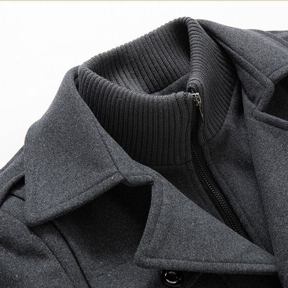 Mancini Cashmere Wool Topcoat