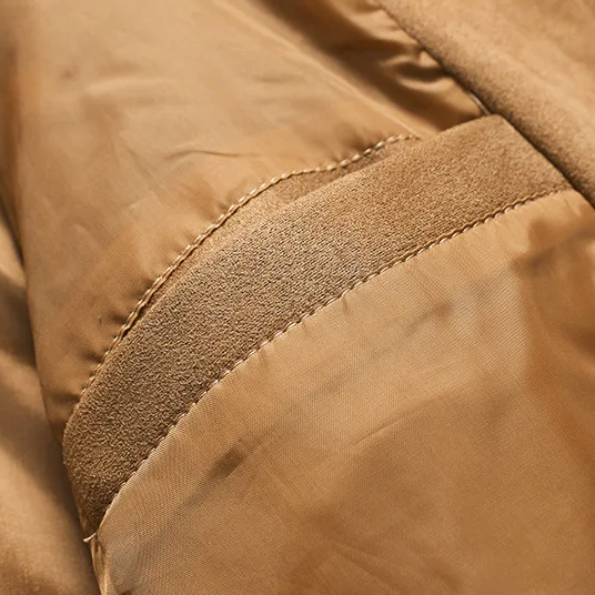 Irving Suede Trucker Jacket