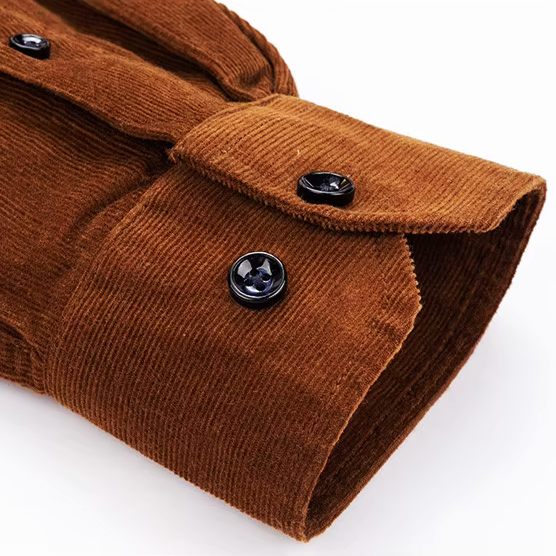 Harrison Fine Wale Cotton Corduroy Button-Up Shirt