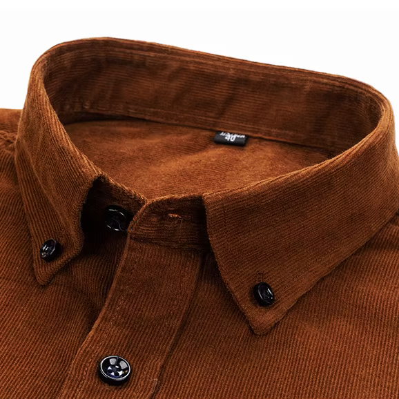 Harrison Fine Wale Cotton Corduroy Button-Up Shirt
