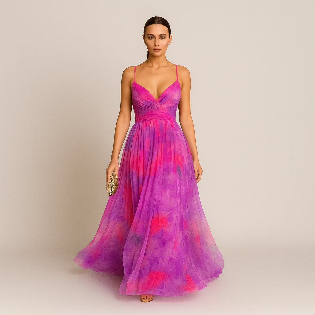 Dora | Premium Maxikleid Handgefertigt