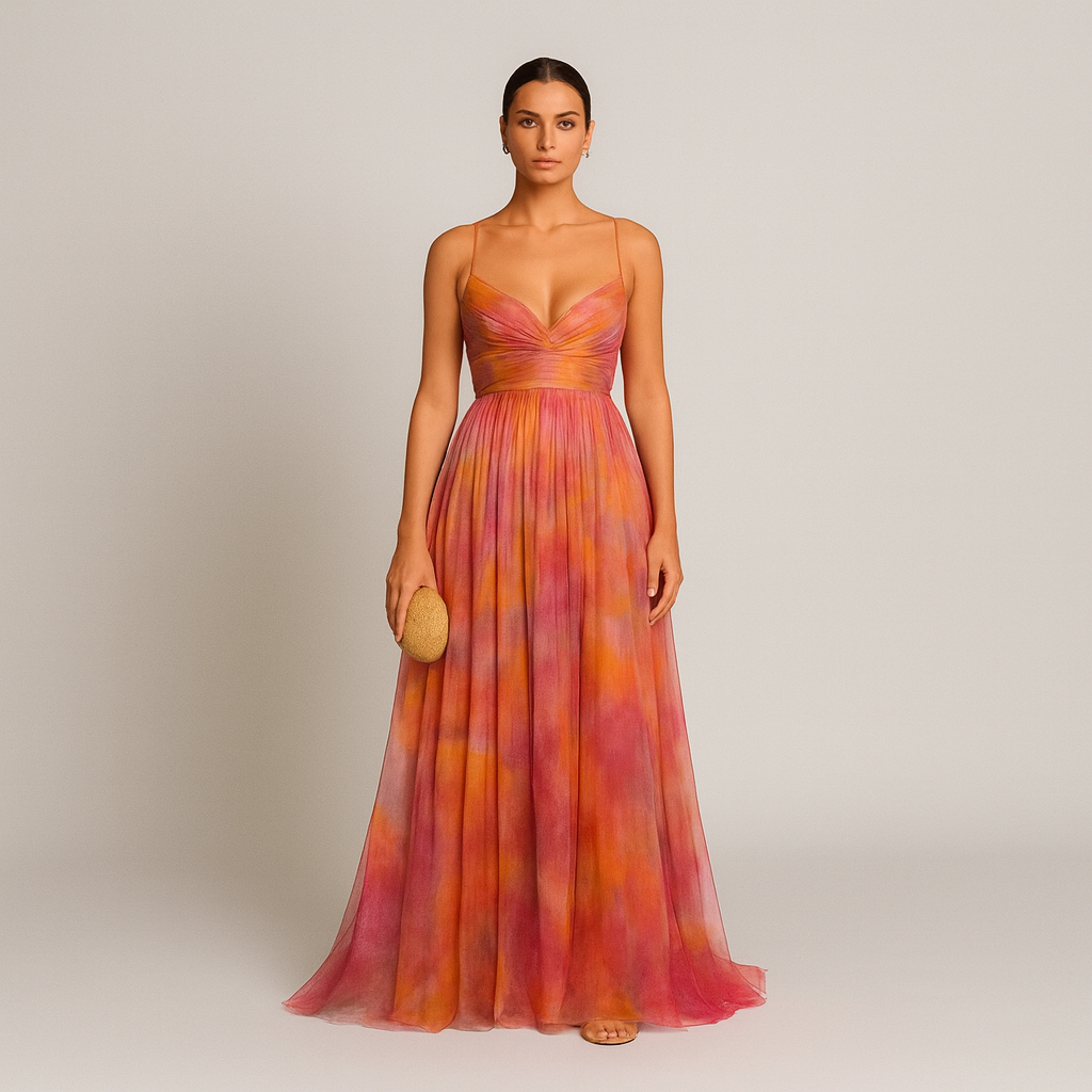 Dora | Premium Maxikleid Handgefertigt