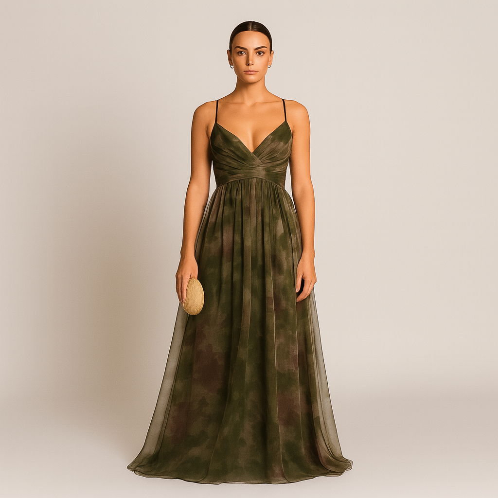 Dora | Premium Maxikleid Handgefertigt