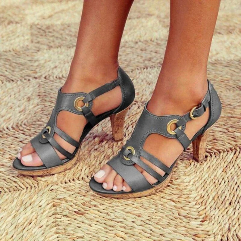 Annabella | Handgefertigte Premium-Sandalen mit Absatz