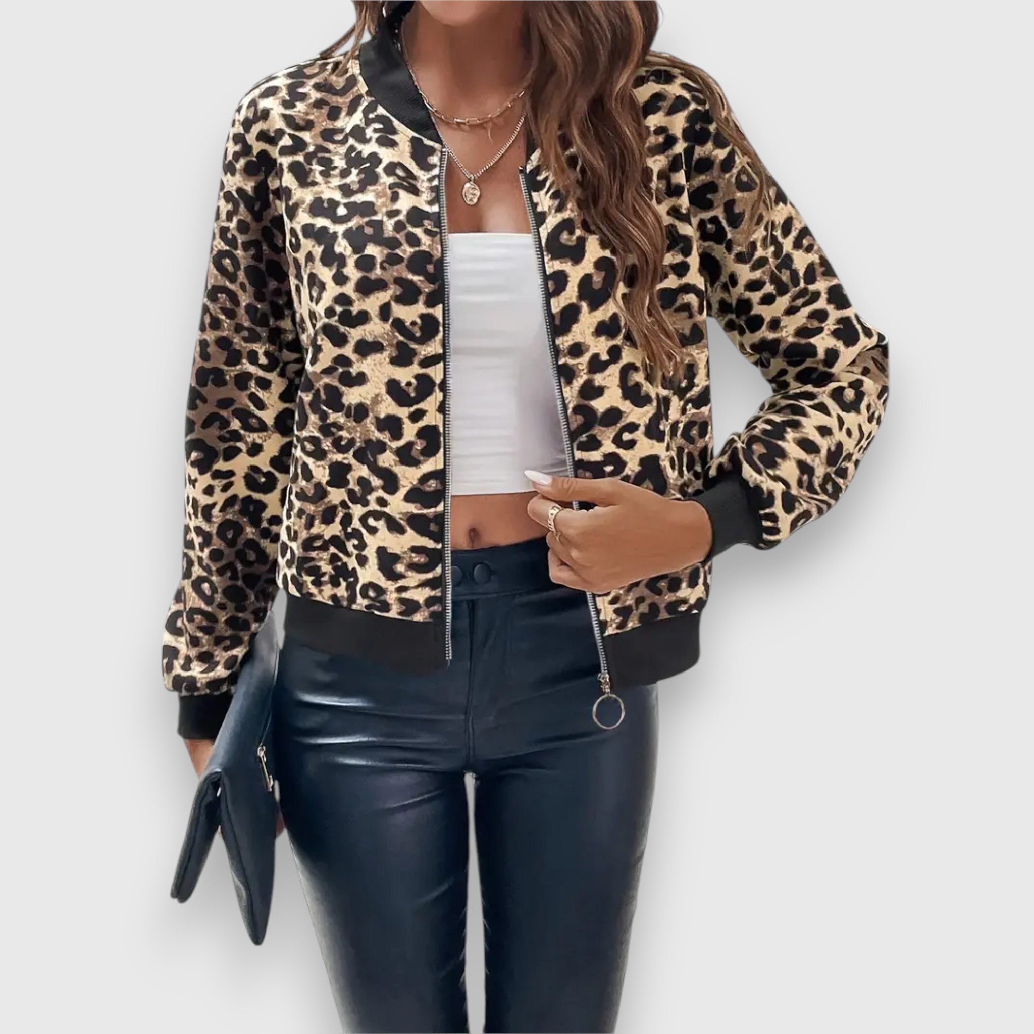 Noelia – Jacke mit Leopardenmuster