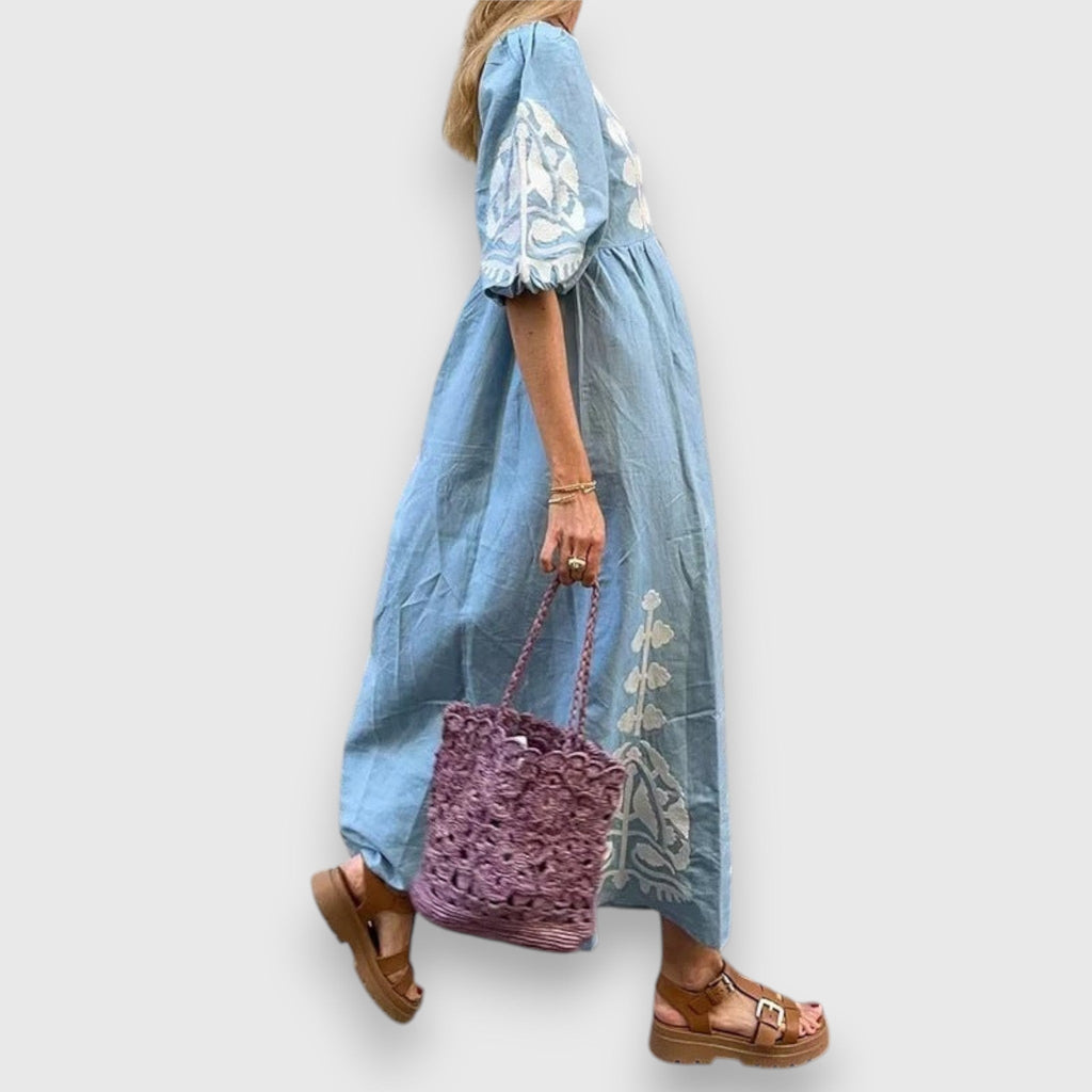 Reina | Printkleid mit stilvoller Ausstrahlung