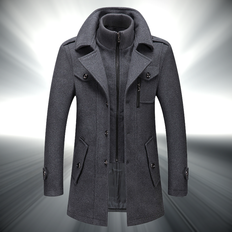 Mancini Cashmere Wool Topcoat