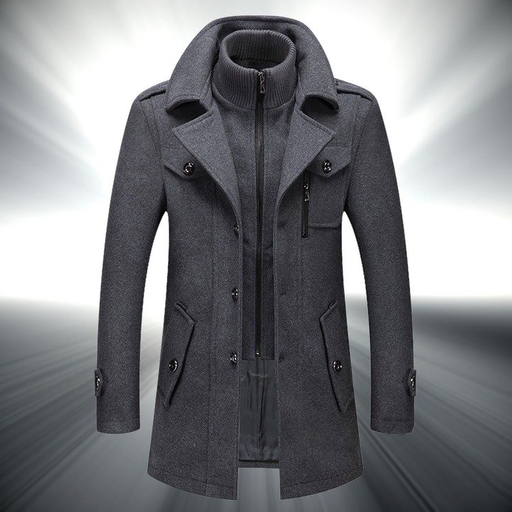 Mancini Cashmere Wool Topcoat