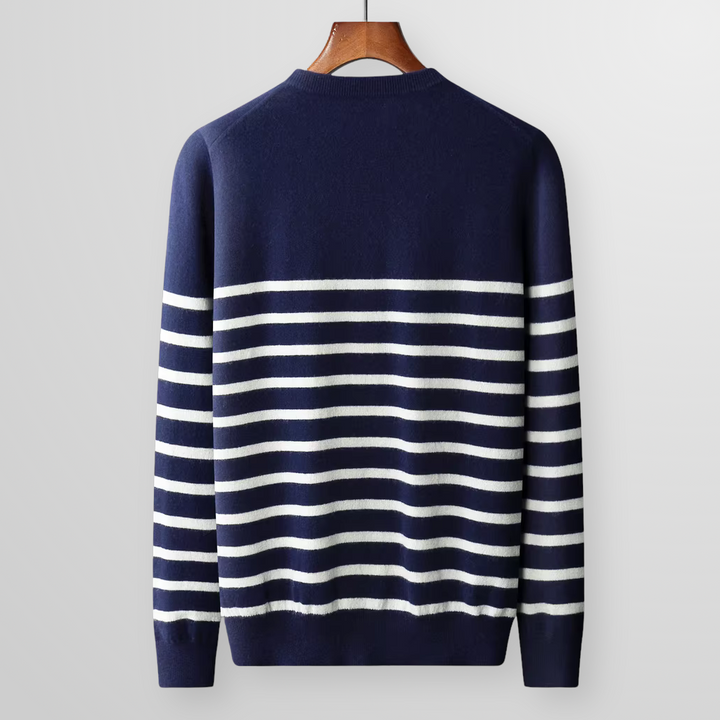 Mariner Pure Wool Striped Sweater