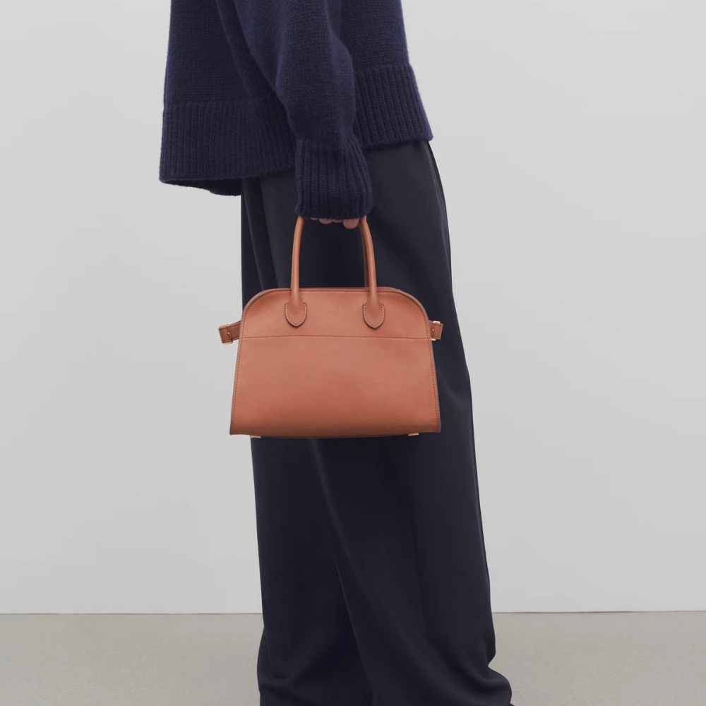 Bologna | Handgefertigte Bowling-Tasche aus Wildleder