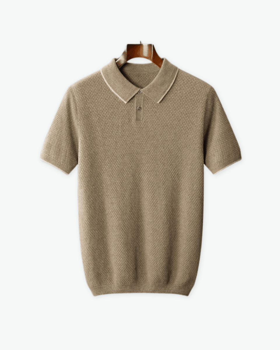 Mykonos Cashmere Blend Polo Shirt