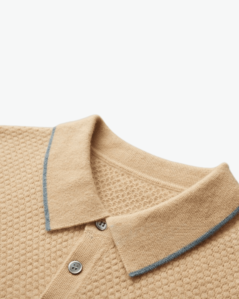 Mykonos Cashmere Blend Polo Shirt